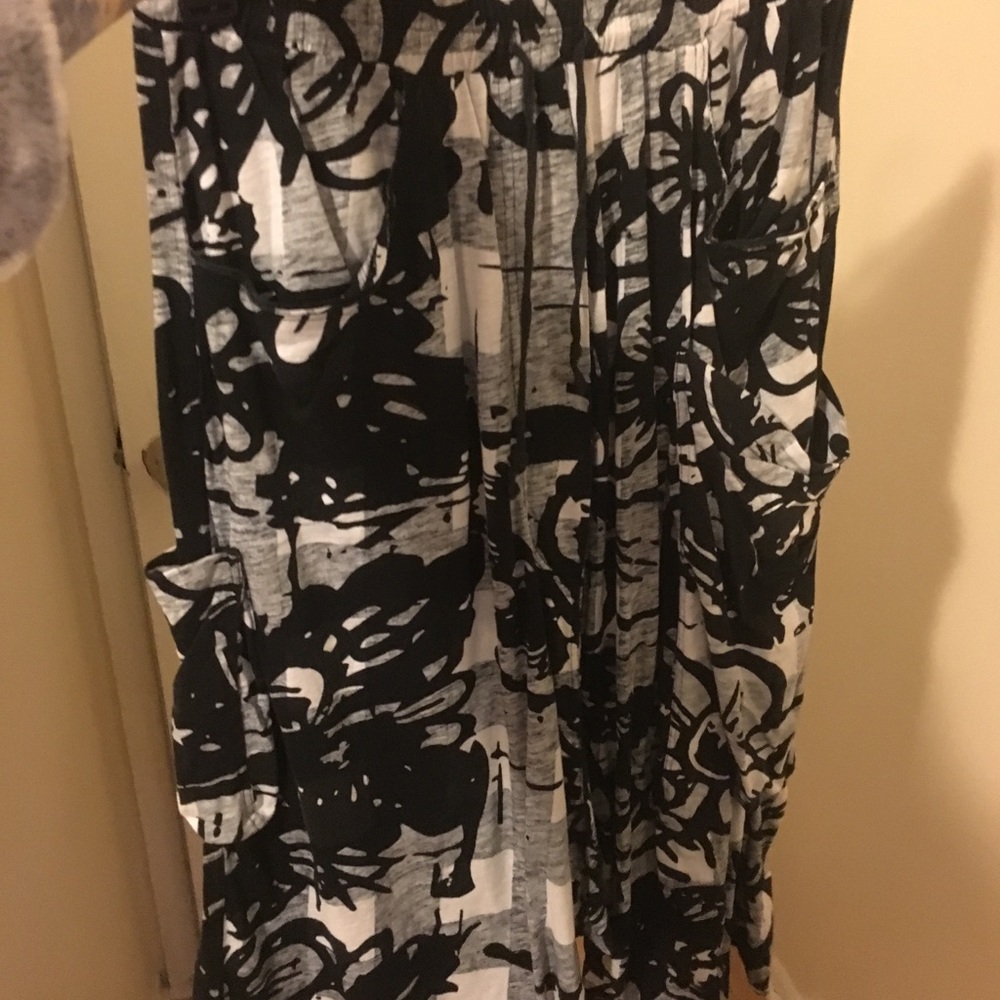 Patterned drawstring harem pants OS - Picture 7 of 7
